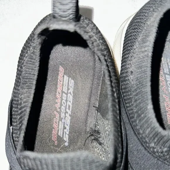 Skechers BOB’s Black Slip-On Sneakers Size 8.5 - Picture 3 of 11